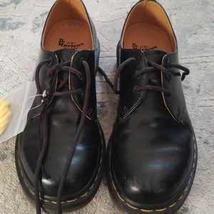 Dr Martens Leather Oxford Shoes Size 38